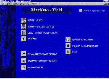 Menu Général - MarKeto-Yield